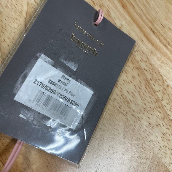 House of CB London NWT Myrna Cowl Neck Corset Slip Dress Crystal Satin Size XS+ - Picture 7 of 15